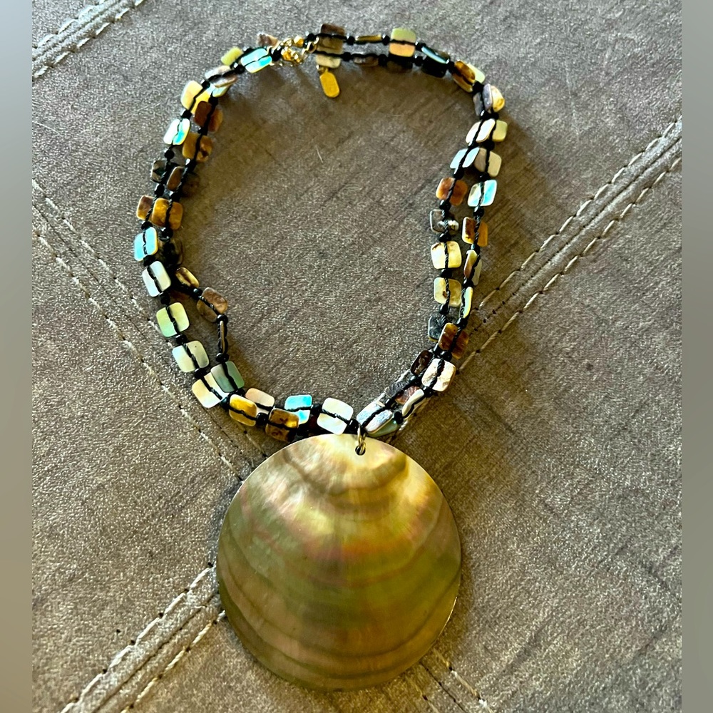 Handmade Oxnard beach shell necklace